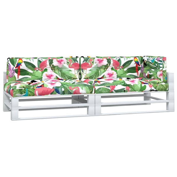 Mehrfarbiges Palettenkissen 5er-Set