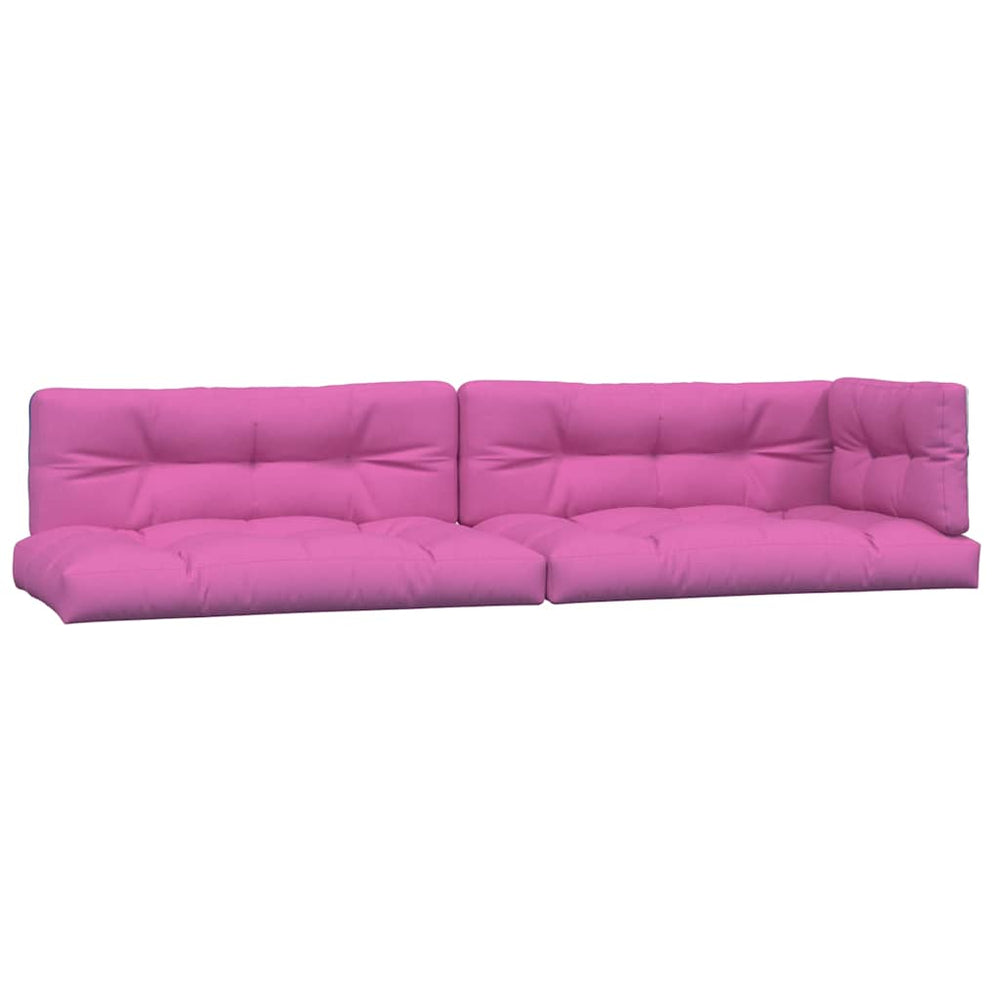 Rosa Palettenkissen 5-teilig