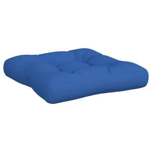 vidaXL Coussins de palette 3 pcs Bleu roi Tissu