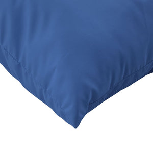 vidaXL Coussins de palette 3 pcs Bleu roi Tissu