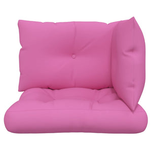 Palettenkissen 3er Set Rosa Oxford
