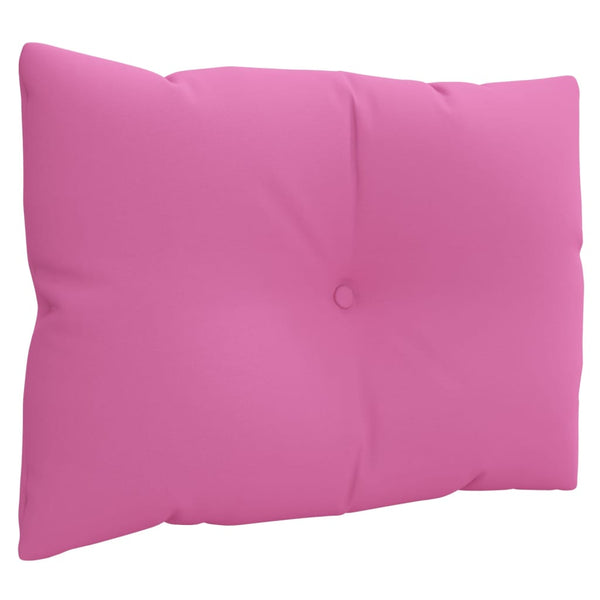 Palettenkissen 3er Set Rosa Oxford