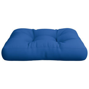 vidaXL Coussins de palette Bleu roi Tissu