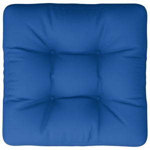 vidaXL Coussins de palette Bleu roi Tissu