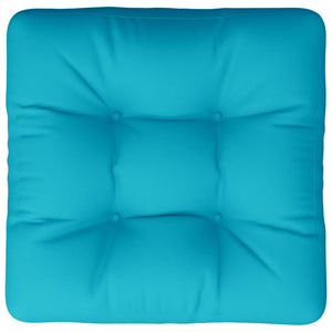 Türkises Palettenkissen 60x61,5 cm
