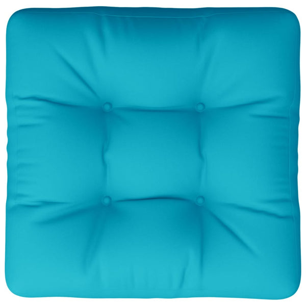 Türkises Palettenkissen 60x61,5 cm