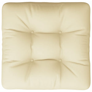 Creme Palettenkissen 58x58 cm