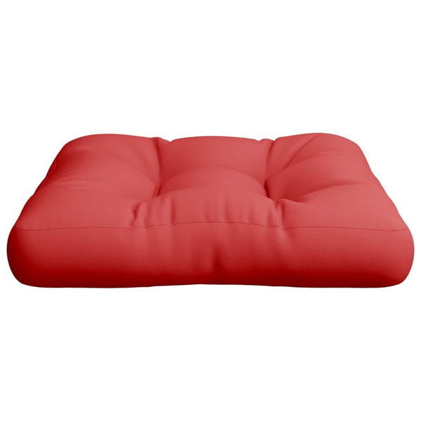 Rotes Palettenkissen 58x58 cm