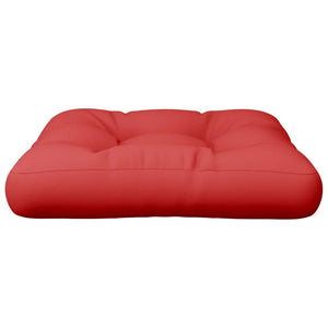 Rotes Palettenkissen 58x58 cm