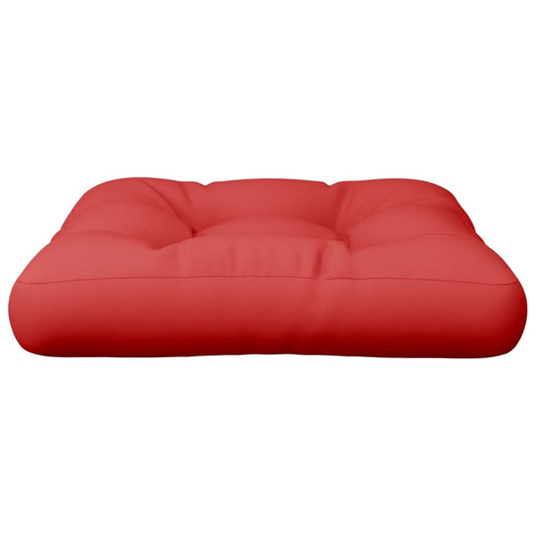 Rotes Palettenkissen 58x58 cm