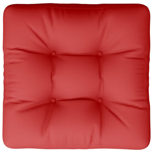 Rotes Palettenkissen 58x58 cm