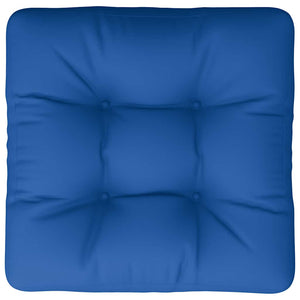 Blaues Palettenkissen 58x58 cm