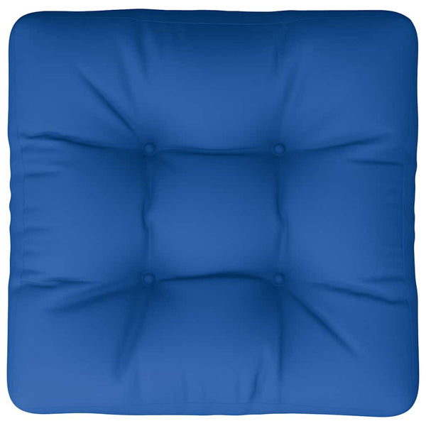 Blaues Palettenkissen 58x58 cm