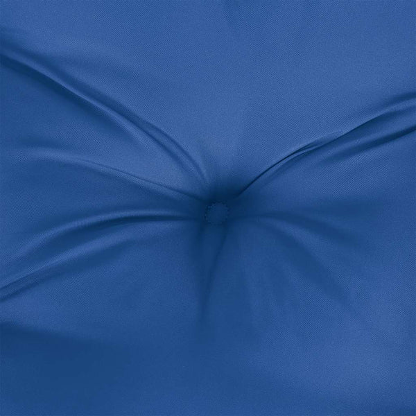 Blaues Palettenkissen 58x58 cm
