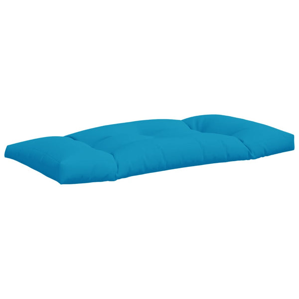 vidaXL Coussins de palette 3 pcs Bleu clair Tissu