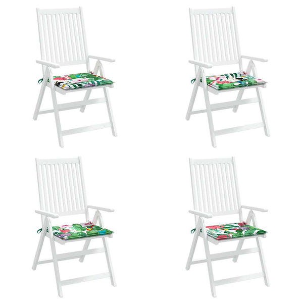 Gartenstuhl Kissen Mehrfarbig 4er Set