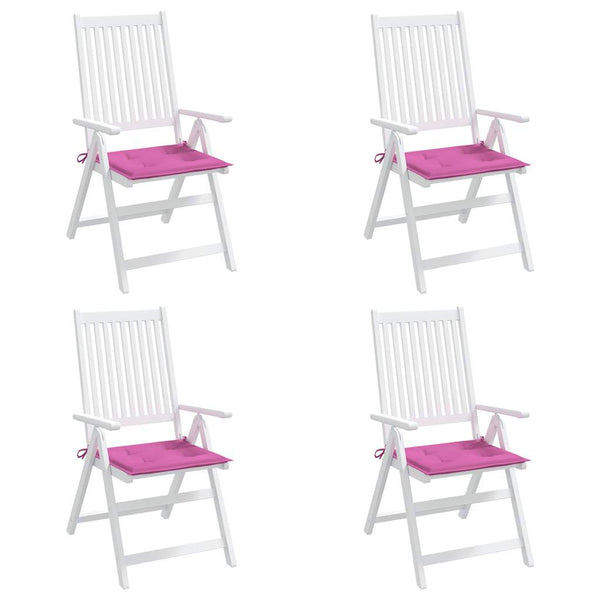 Gartenstuhl Kissen Rosa 4er Set