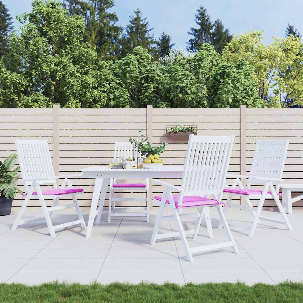 Gartenstuhl Kissen Rosa 4er Set