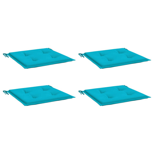 Türkise Gartenstuhl Kissen 4er Set
