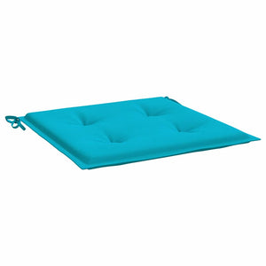 Türkise Gartenstuhl Kissen 6er Set 40x40 cm