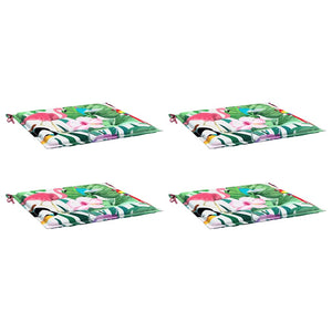 Gartenstuhl Kissen Mehrfarbig 50x50 cm 4er Set