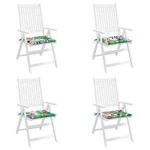 Gartenstuhl Kissen Mehrfarbig 50x50 cm 4er Set