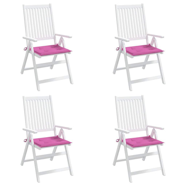 Gartenstuhl Kissen Rosa 4er Set