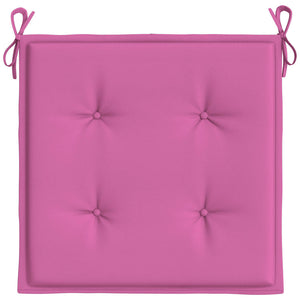Gartenstuhl Kissen Rosa 4er Set