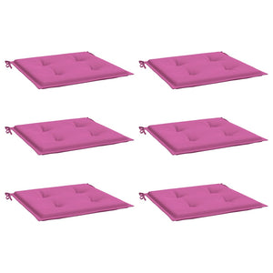 Gartenstuhl Kissen Rosa 6er Set