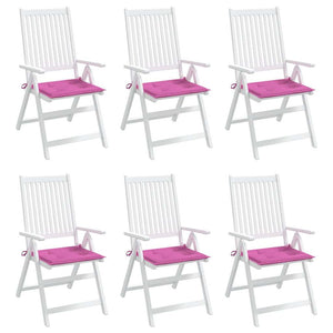 Gartenstuhl Kissen Rosa 6er Set