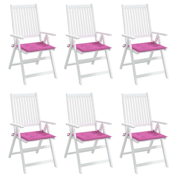 Gartenstuhl Kissen Rosa 6er Set