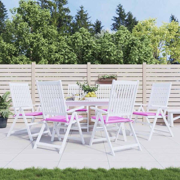Gartenstuhl Kissen Rosa 6er Set