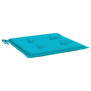 Türkise Gartenstuhl Kissen 4er Set 50x50