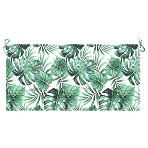 Stuhlpolster Blattmuster Oxford-Stoff 100x50 cm