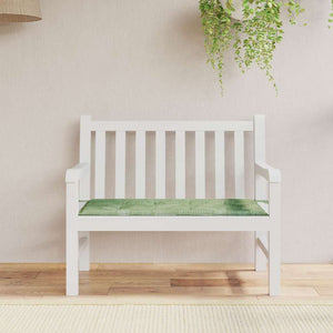 Gartenbankauflage Blattmuster 100x50 cm