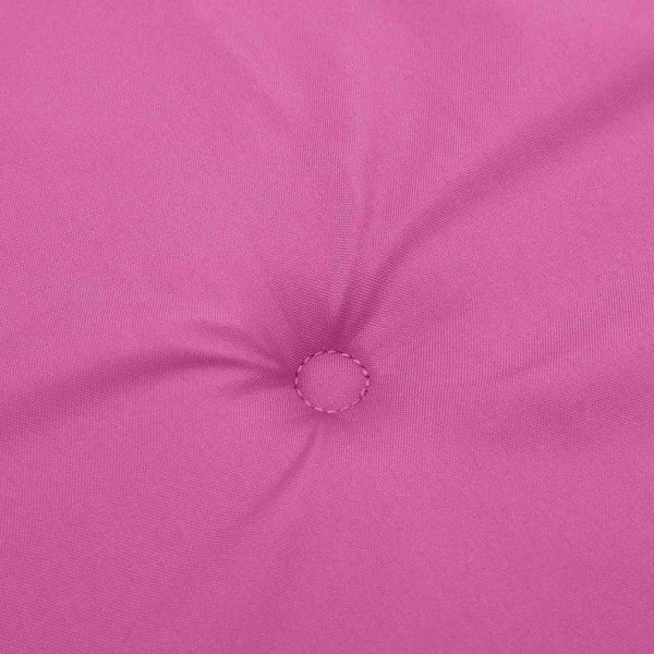 Stuhlpolster Uni Rosa 120x50 cm