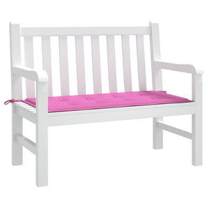 Stuhlpolster Uni Rosa 120x50 cm