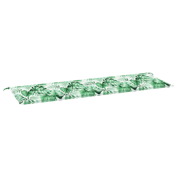 Bankpolster Blattmuster 150x50 Oxford-Stoff