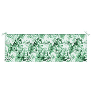 Bankpolster Blattmuster 150x50 Oxford-Stoff