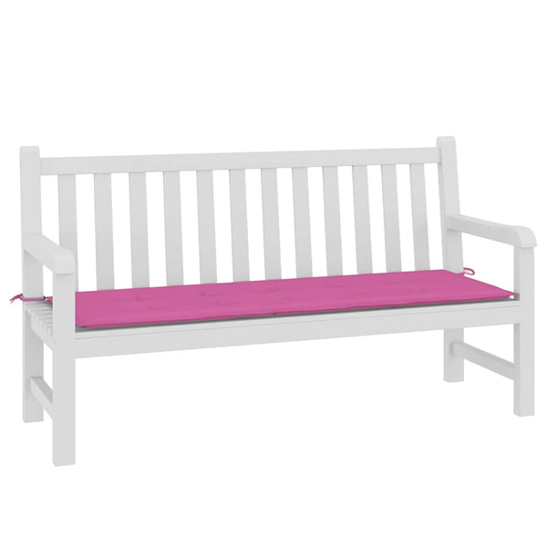 Rosa Gartenbank Auflage 150x50 cm