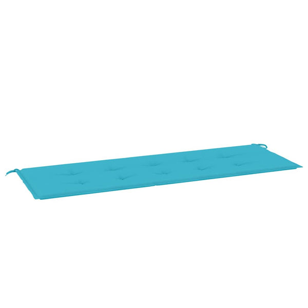 Türkise Gartenbank Auflage 150 cm Oxford