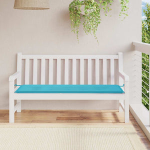 Türkise Gartenbank Auflage 150 cm Oxford