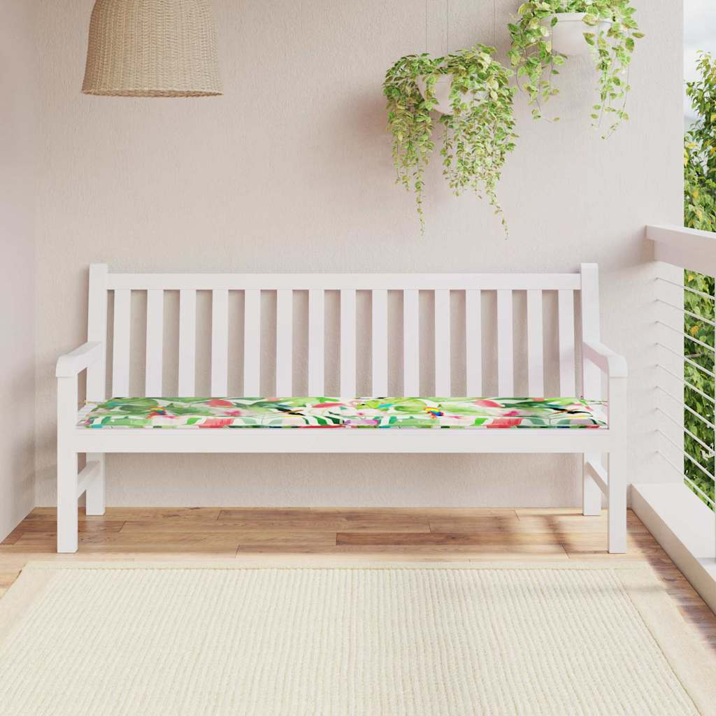 Bankpolster Floral Mehrfarbig 150 cm
