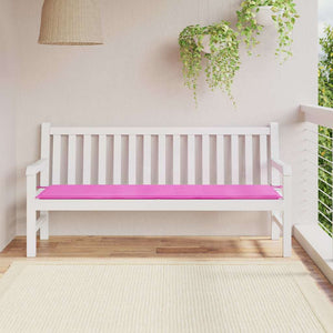 Rosa Bankauflage 150x50 cm Oxford-Gewebe