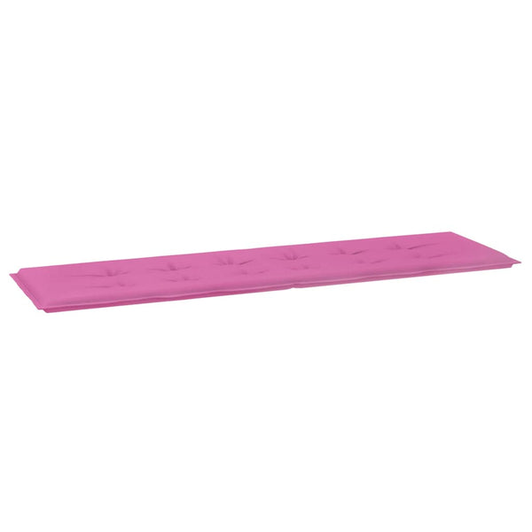 Rosa Bankauflage 150x50 cm Oxford-Gewebe