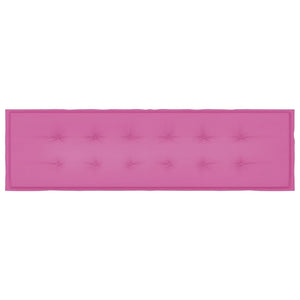 Rosa Bankauflage 150x50 cm Oxford-Gewebe