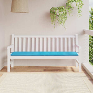 Türkises Bankpolster 150 cm Oxford-Stoff