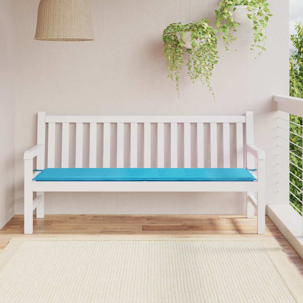 Türkises Bankpolster 150 cm Oxford-Stoff