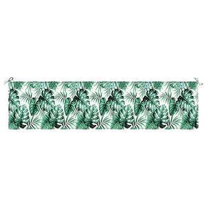Bankpolster Blattmuster 200x50 cm
