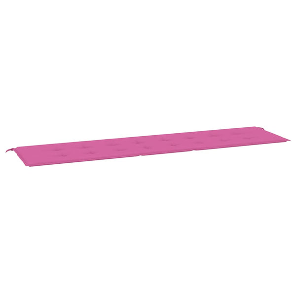 Gartenbank Auflage Rosa 200 cm